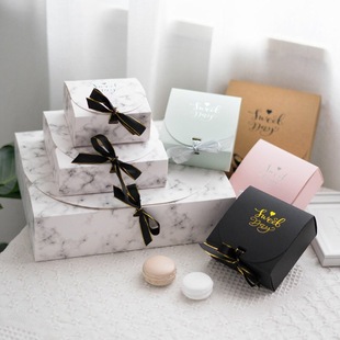 [Gift box + handbag] gift box square size small Korean gift box high heels scarf packaging box