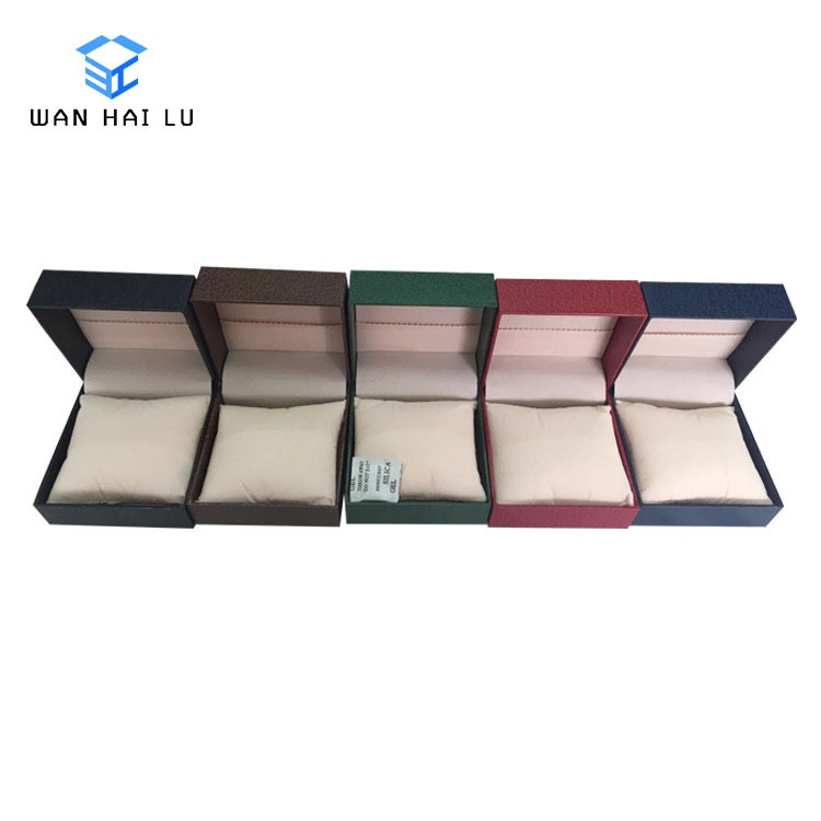 黑红两色包装盒 手表盒热销 鳄鱼纹首饰盒表盒手表礼盒