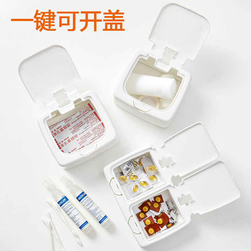Japanese Style Cotton Swab Storage Box Desktop Push-button Hair Rope Hair Clip Ear Stud Small-object Clip with Cover Cosmetic Cotton Storage Box Japanese Style Cotton Swab Storage Box Desktop Push-button Hair Rope Hair Clip Ear Stud Small-object Clip with Cover Cosmetic Cotton Storage Box