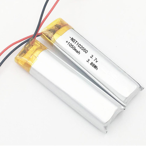102050 Manufacturer Microphone K Gebao Soft Pack Lithium Battery Rechargeable Polymer Battery for Lamps 1050mA