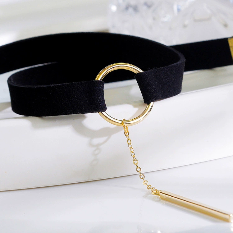 Choker, black necklace, universal accessory, internet celebrity
