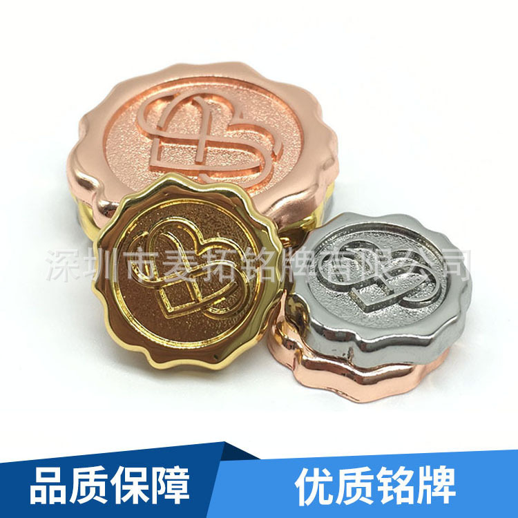 源头厂家锌合金金属logo贴腐蚀铭牌丝印铭板压铸标牌镍片批发刻字