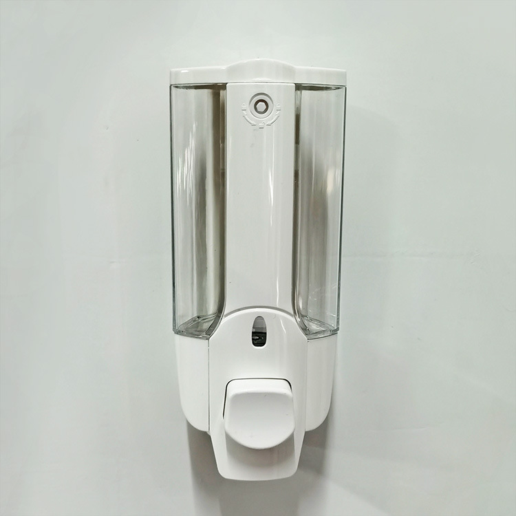 Amazon montado en la pared mini dispensador de jabón loción montado en la pared dispensador de jabón baño desinfectante de manos loción de baño