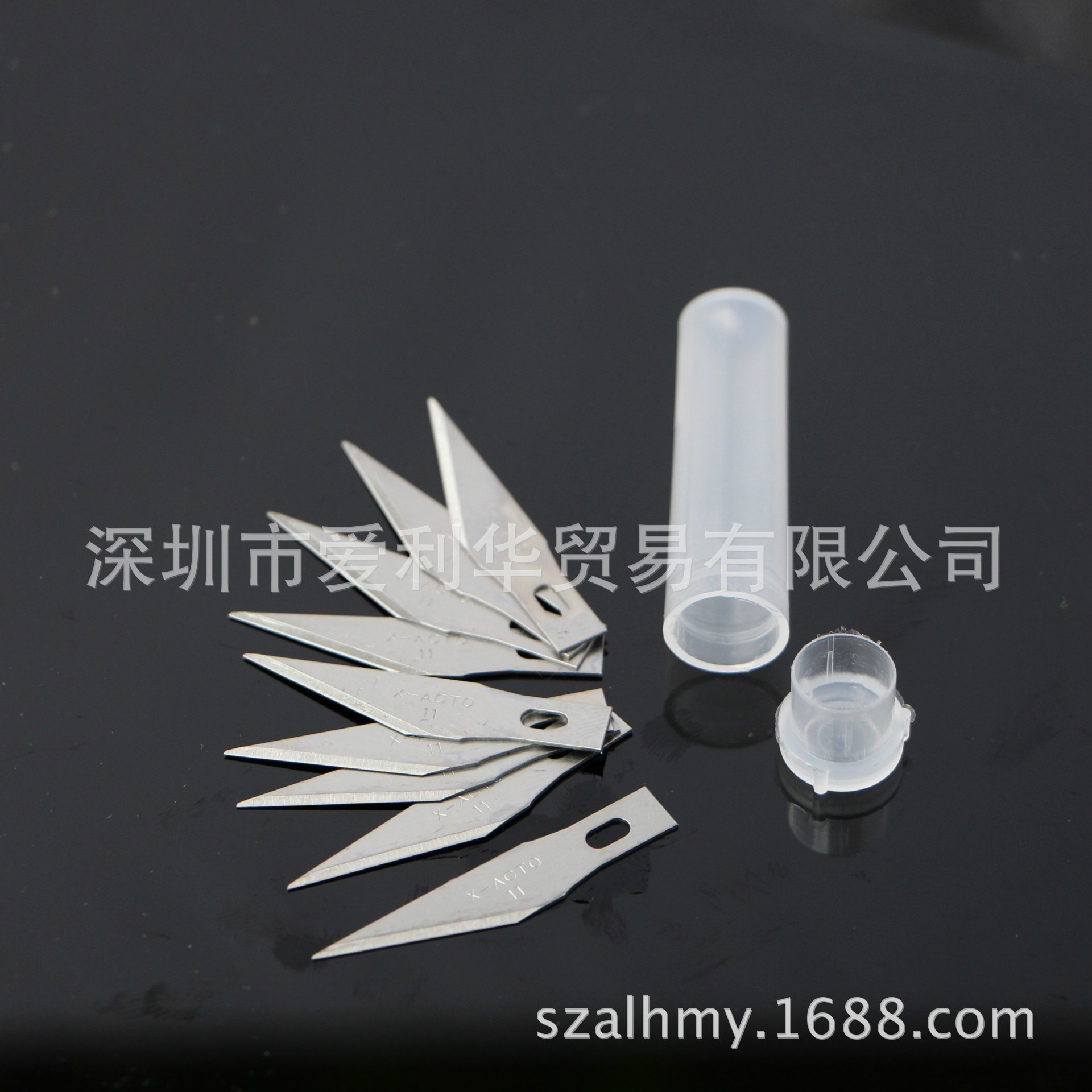 X-ACTO11#刀片PCB修补刀片耐用锋利型雕刻刀片橡皮章刻纸切割刀片