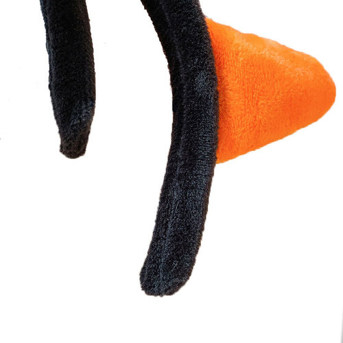 Rabbit carrot headband wearing salted fish hairpin female adult headwear internet celebrity cute funny shark headband