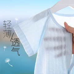 Newborn baby clothes pure cotton summer thin baby jumpsuits men's crawling clothes summer clothes women's going out clothes