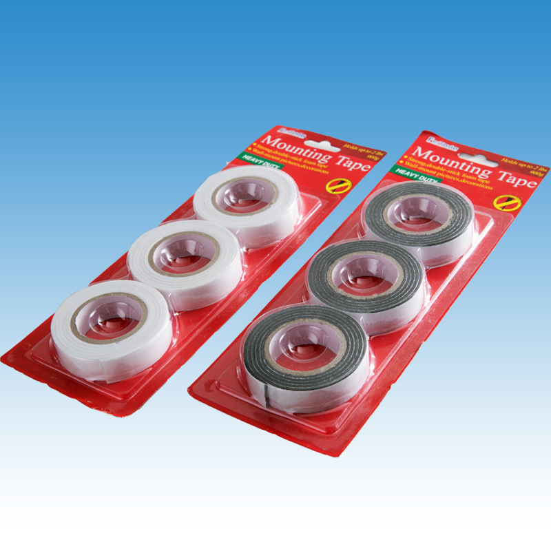 Cinta de doble cara al por mayor espuma PE espuma elástica redondo blanco automóvil industrial fuerte alto adhesivo de doble cara