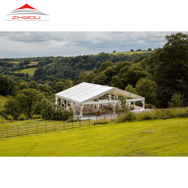 户外婚礼帐篷拆装灵活组装方便商务晚会铝合金篷房活动帐篷工厂