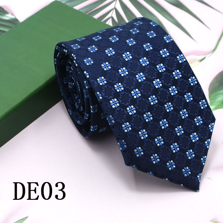 Lazo de los hombres 8cm ropa formal negocios moda profesional corbata rayas Plaid color sólido nuevo traje empate