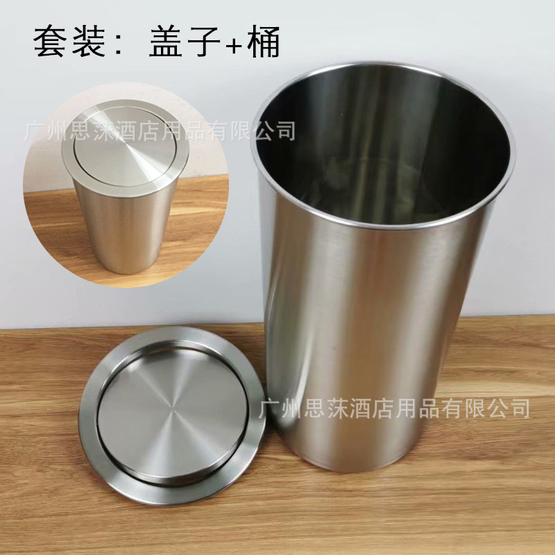 Cubierta de mesa incrustada basura puede cubrir cubierta de acero inoxidable cubierta Rocker cubierta Flip cocina lavabo herramientas cubierta oculta