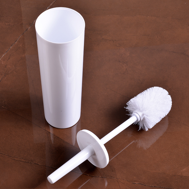 Fuente de origen con base de cepillo de limpieza del hogar Baño traje de baño cepillo de limpieza de plástico de ángulo muerto