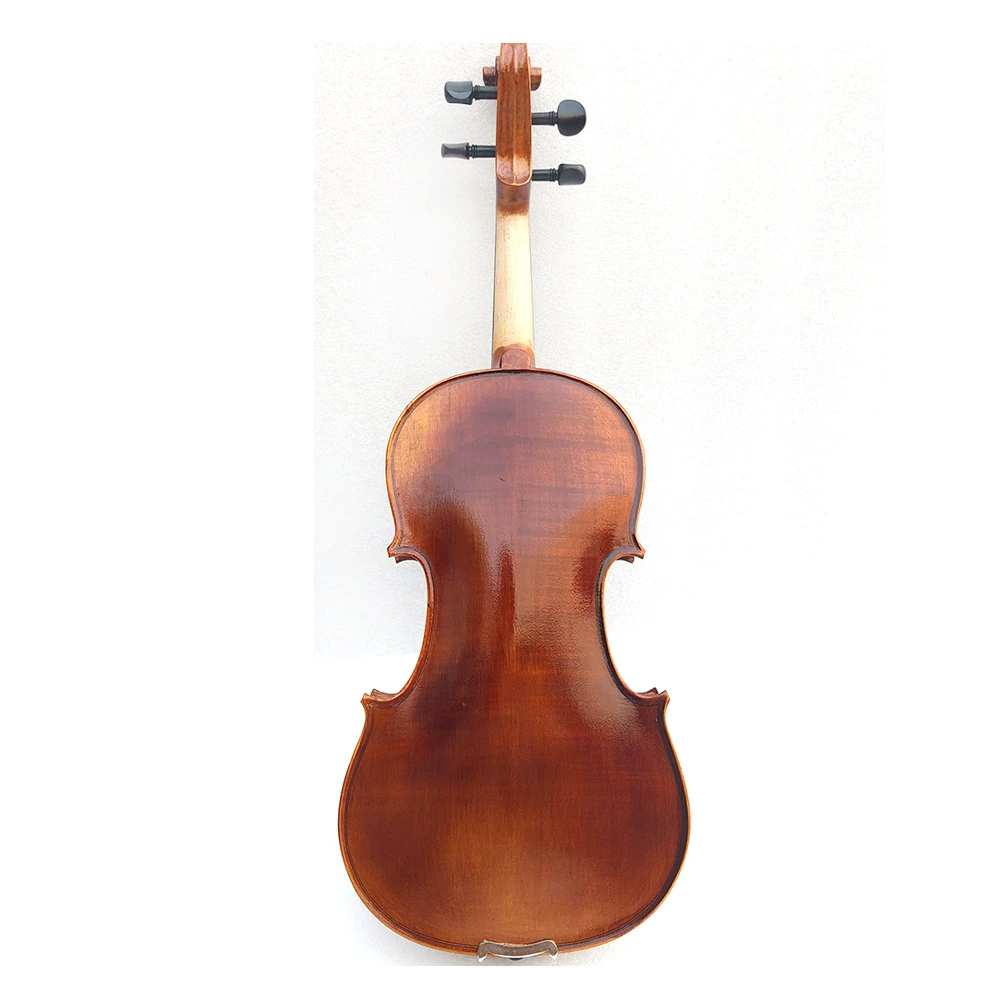 Ученики-исполнители Пингуанг Handmade Paint Violin Violin 10 Years of Maple White Pine Black Black Продавать Тайвань Templic