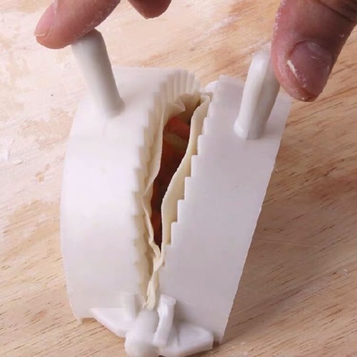 Dumpling-making artifact household dumpling-making tool fully automatic dumpling skin crescent-shaped pinch dumpling mold dumpling-making device