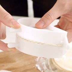 Dumpling-making artifact household dumpling-making tool fully automatic dumpling skin crescent-shaped pinch dumpling mold dumpling-making device