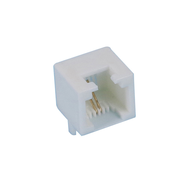 623XPCB 6P2C С����RJ11 ��оˮ��ͷĸ�� �������� �绰������