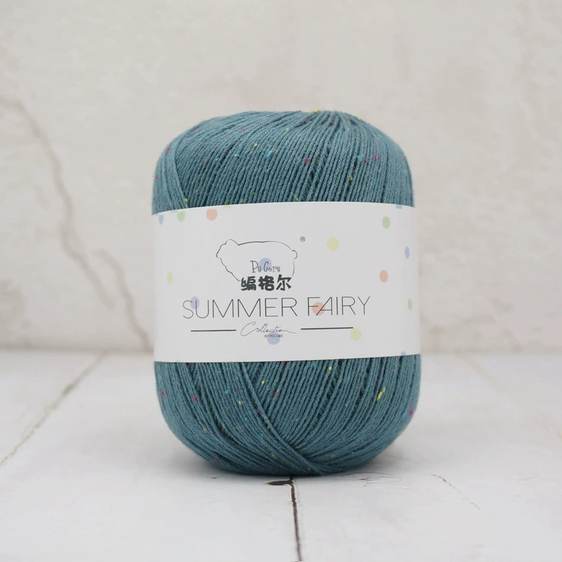 Cotton crochet handmade, woven organic needle