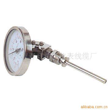 供应双金属温度计WSS-411径向轴向双金属温度计