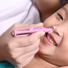 Baby Glow Snot Clips for Kids, Light-Up Nasal Snot Tweezers, Child Care Snot Cleaning Tool