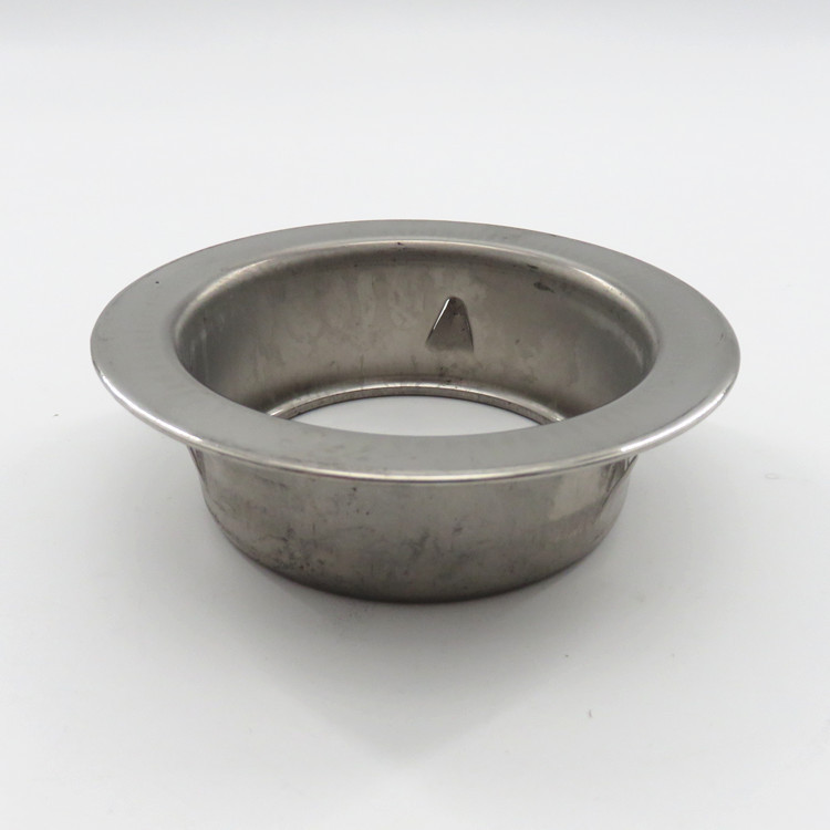 75mm不锈钢空调孔护圈 装饰盖 护口 空调孔盖板 空调墙孔盖