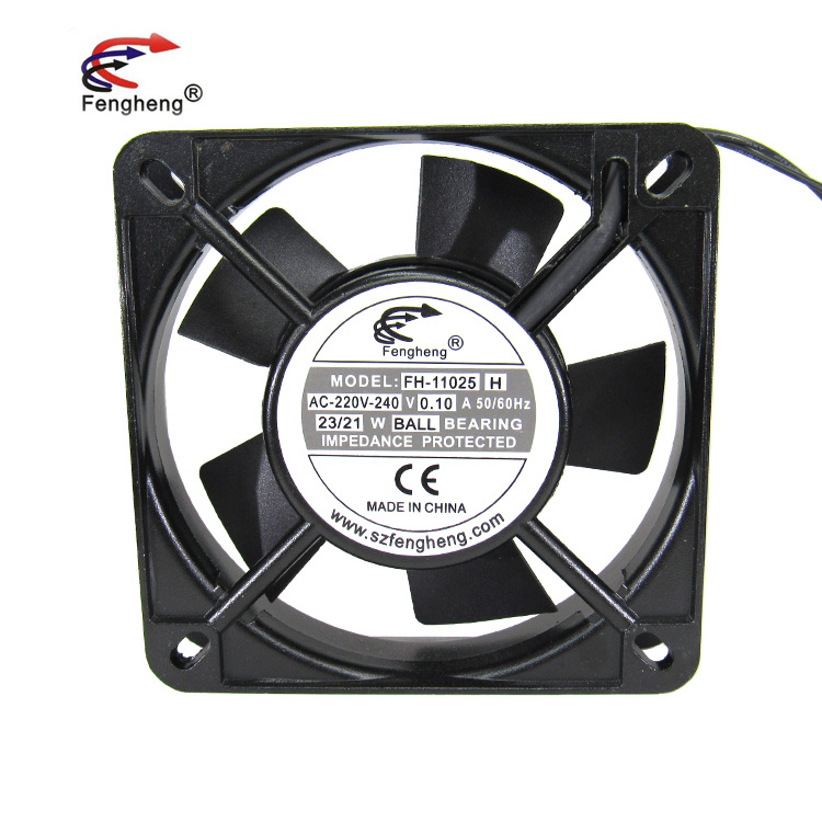交流110v 220v 380v 臭氧机风扇110x110x25mm轴流风扇FH11025