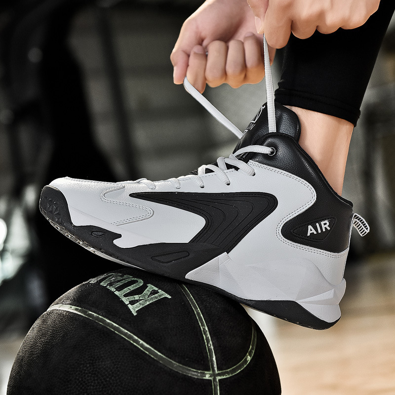 2025 New Cross-Border Student Large-Size Trendy Shoes Men's Basketball Shoes Practical Sports Shoes Youth Versatile High-Top 2025 New Cross-Border Student Large-Size Trendy Shoes Men's Basketball Shoes Practical Sports Shoes Youth Versatile High-Top