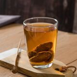 Быки и чайные банки, хризантемы, коровьи быки.