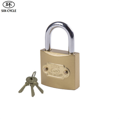 32#仿铜小挂锁 信箱抽屉电力表箱锁 小锁头 防盗铁挂锁批发|ms