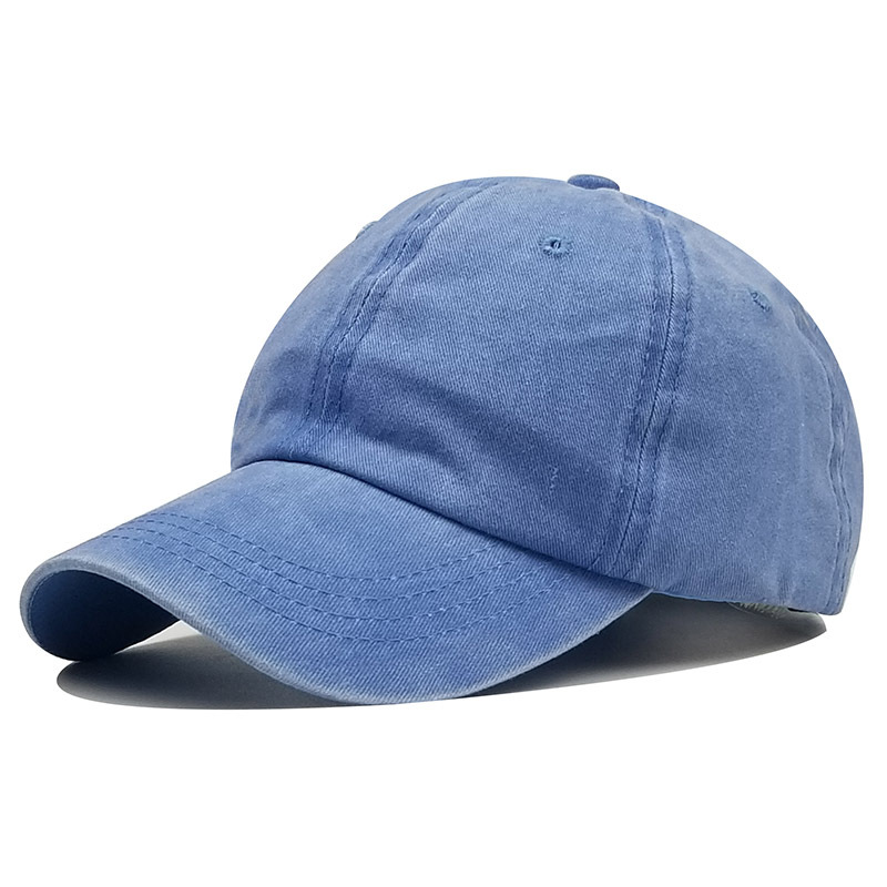 Los niños adultos transfronterizos de AliExpress padre-hijo lavado puro algodón color sólido luz tablero gorra de béisbol de los hombres gorra de béisbol de costura