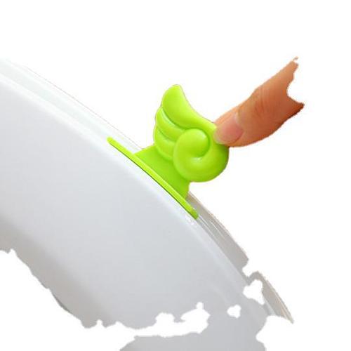 Wings toilet lid lifter cartoon uncovered toilet handle portable toilet lid accessories toilet lid flip handle