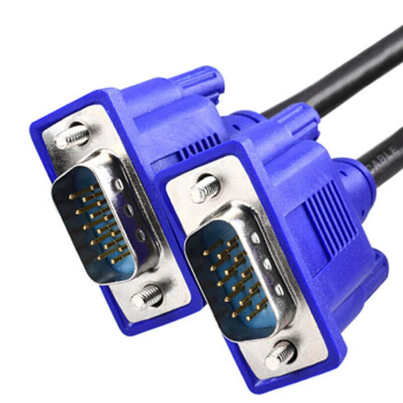 Кабель VGA компьютерный дисплей 1.5м 4+5 оригинальный проектор высокое разрешение VGA кабель данных прямая продажа розничная