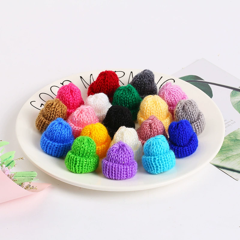 Фабрика прямое Вязание сна маленькая шляпа шерстяные аксессуары DIY креативная шляпа шерстяная шляпа аксессуары для одежды