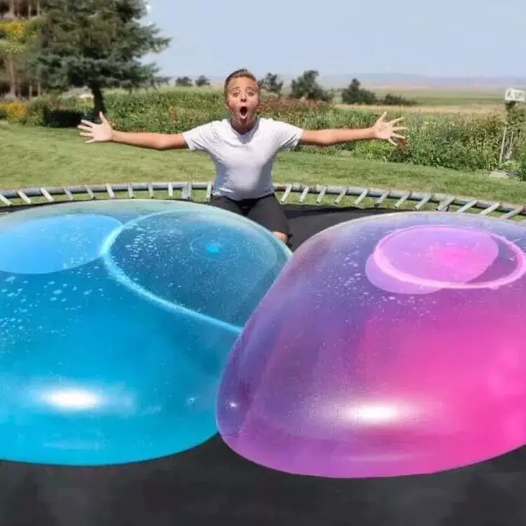 Надувной пузырь-прыгун (Wubble) — интерактивная пузырь-игрушка из ТПР, возраст 7–12, разные размеры и цвета