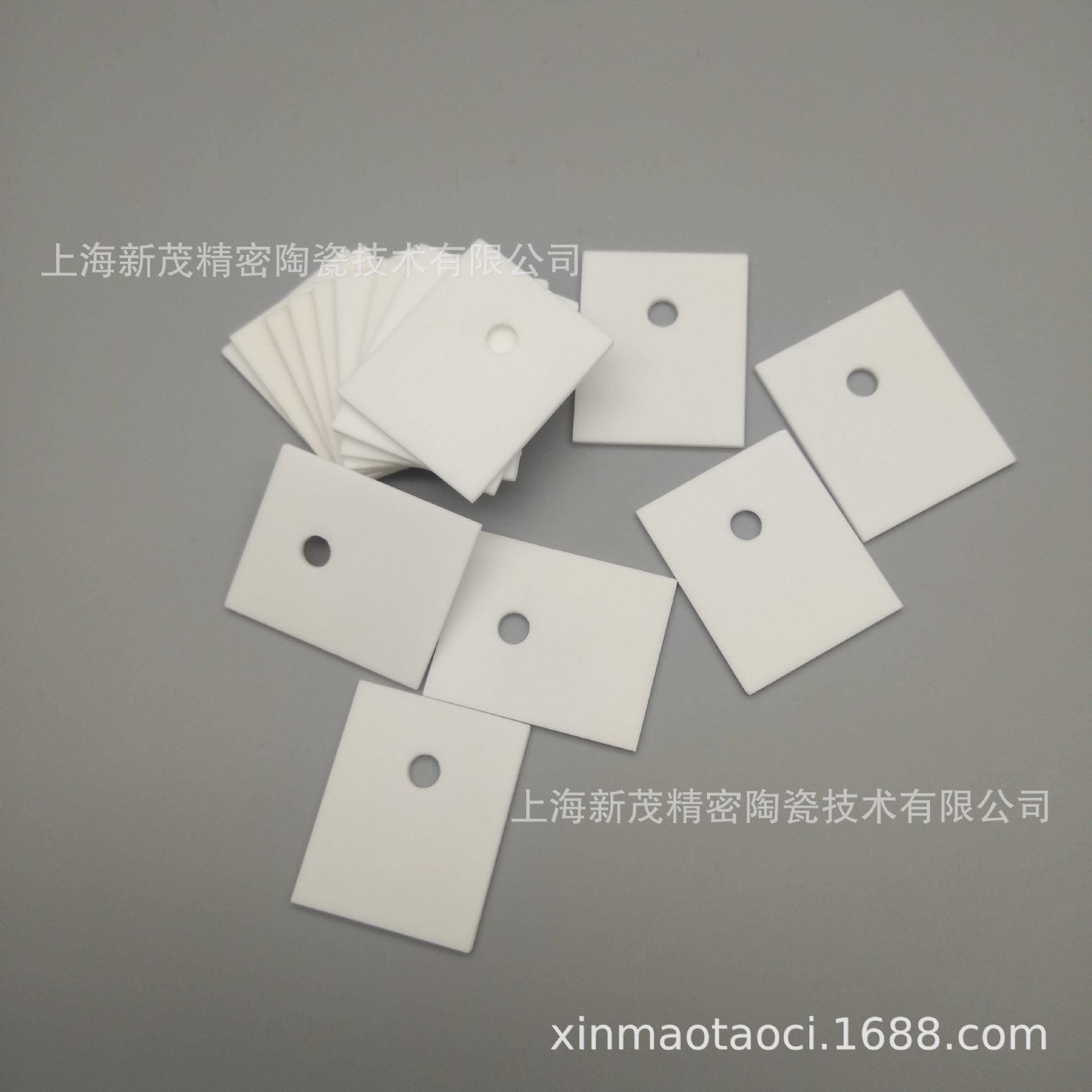 【库存】高品质96%氧化铝陶瓷基片 陶瓷散热片绝缘耐磨垫片 TO247