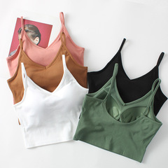 Women's Underwire Bralette, Five-Finger Cup, Integrated Band with Padded Bra, Slimming U-Back Design, Sexy Short Sleeve, Spring Summer