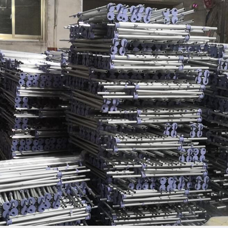 Shanghai al por mayor de aleación de aluminio de promoción Mesa 50*90 portátil plegable soporte de exhibición mesa de ensayo Tabla de inscripción mesa de empuje de piso