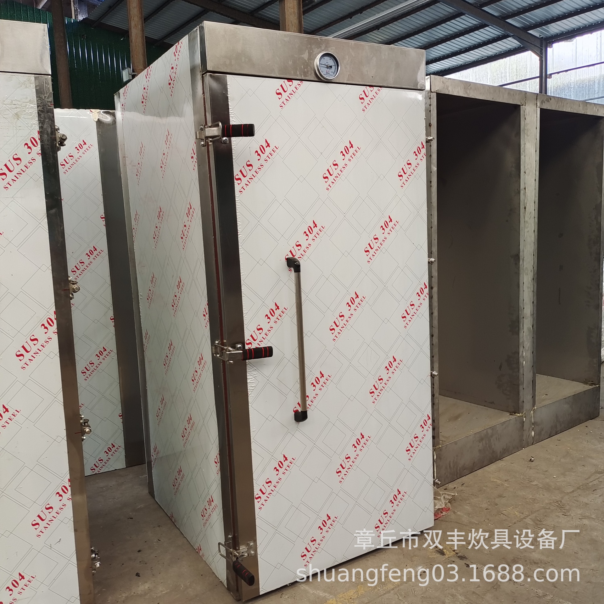 供应酒店蒸柜 大型双门不锈钢蒸柜  馒头流水线