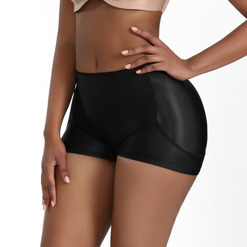 Ecode False Bottom Plump Buttocks and Hips Shaping High-Waist Abdominal Control Seamless Shaping Abdominal Control Pants Breathable Insert Body Shaping Pants