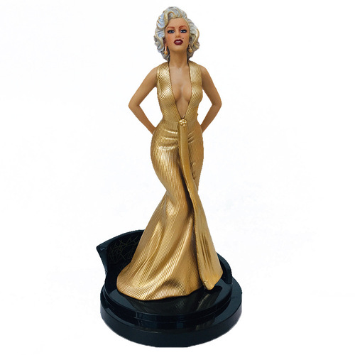 Marilyn Monroe 1/4 Scale Monroe Statue with Base, Female Handmade Model Cake Decor