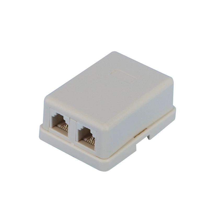 Y102A-3 Четырехъядерная ТЕЛЕФОННАЯ РАСПРЕДЕЛИТЕЛЬНАЯ КОРОБКА 6P4C Телефонная распределительная коробка RJ11 Телефонная распределительная коробка Соединительная коробка телефонной линии Schindler