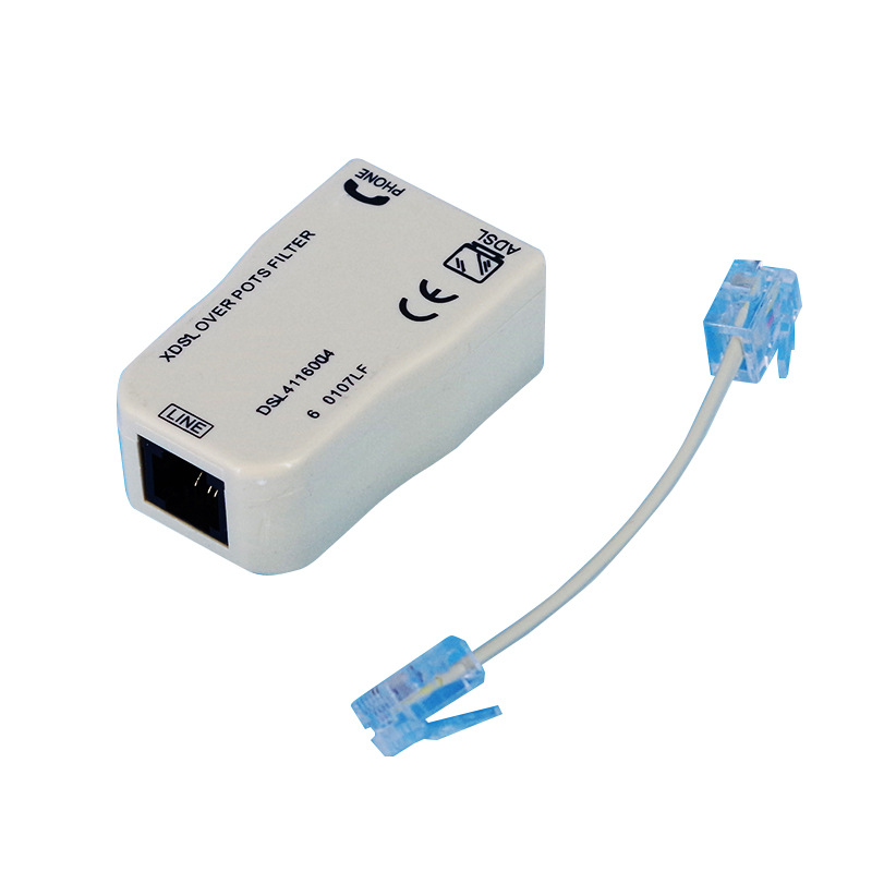 XD-50E ADSL语音分离器 电话网络分离器 带线防雷speedtouch