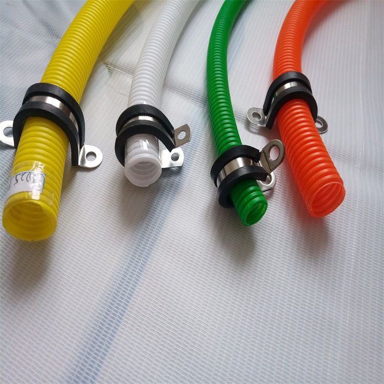 五金配件金属软管夹 连胶条卡箍宝鸡福莱通品牌