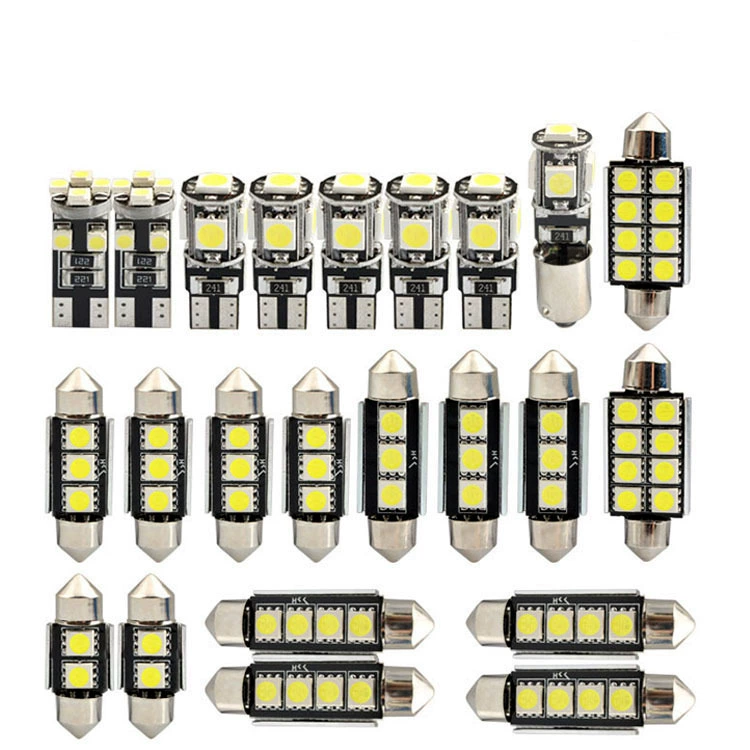 23 шт. Автомобиль LEDT10 двухсторонний 36 мм светодиодный светильник для чтения салона автомобиля Автомобильный отсек свет номерного знака костюм