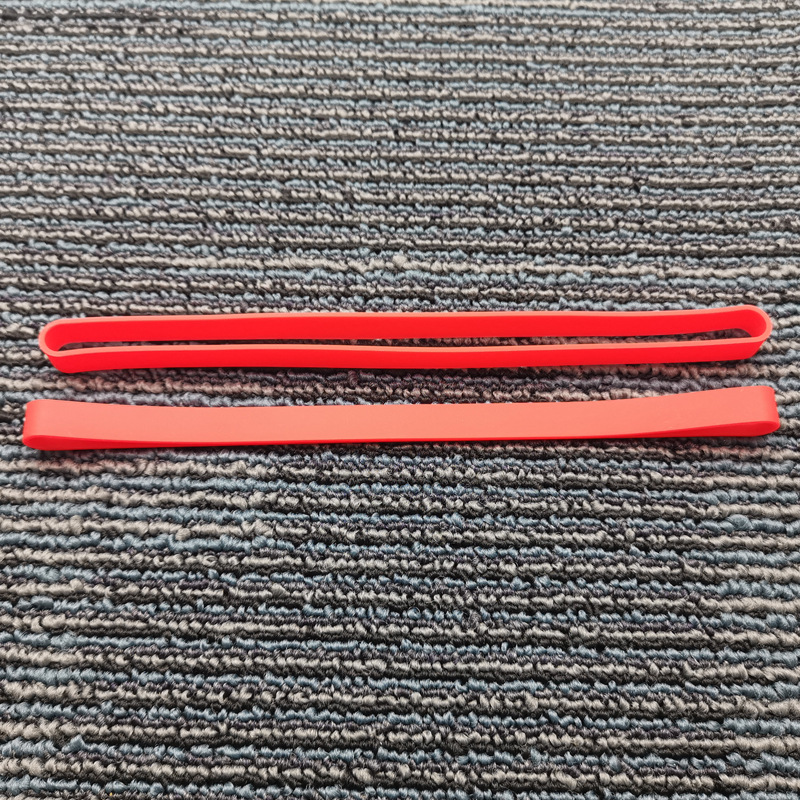 A06 # largo 135*7*1 en stock correa de libro de silicona elástica al por mayor 12 color lápiz caso correa de silicona