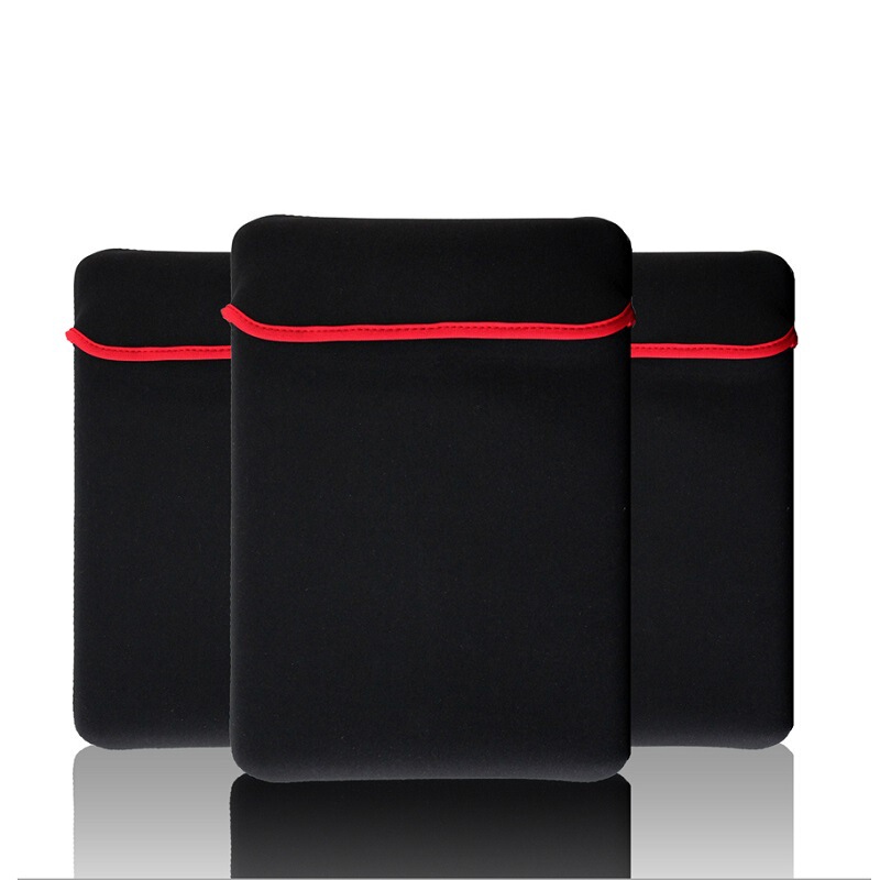 Laptop liner bag diving material SBR three-dimensional double-sided black red 11 inch 13 14 15 inch computer bag Laptop liner bag diving material SBR three-dimensional double-sided black red 11 inch 13 14 15 inch computer bag