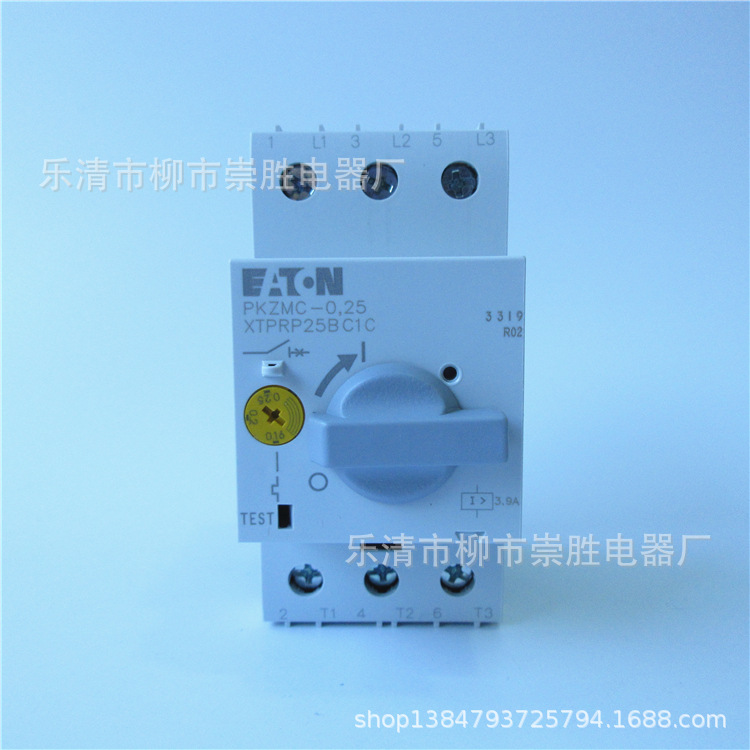 原装正品 EATON伊顿PKZMC-0.25 电机保护断路器