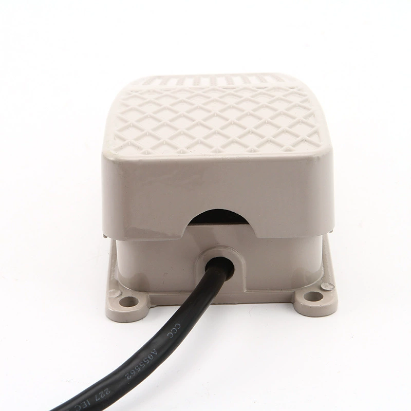 Silver dot FS-3 foot switch aluminum shell foot stepping on switch switch switch