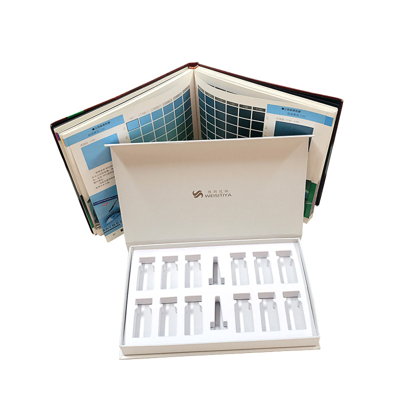 Facial Mask Freeze-Dried Powder Cosmetic Packaging Box Health Care Product Book Box Printing Essential Oil Skin Care Product Outer Packaging Paper Box