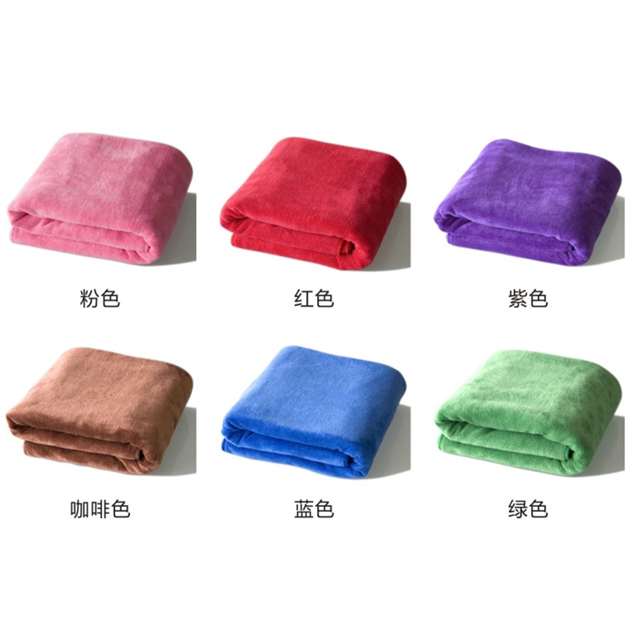擦车巾 浴巾 磨绒干发巾 加厚美发巾 洗车毛巾