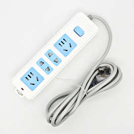 信达泰14孔插座多米数规格插座插排接线板带线开关插座