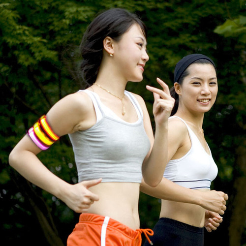 Wholesale Sports LED Luminous Bracelet USB Luminous Armband Charging Bracelet Armband Cheer Equipment